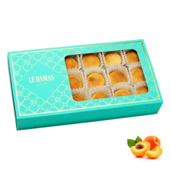 Le Damas Maamoul Apricot – Fruity Filled Cookies – 220g