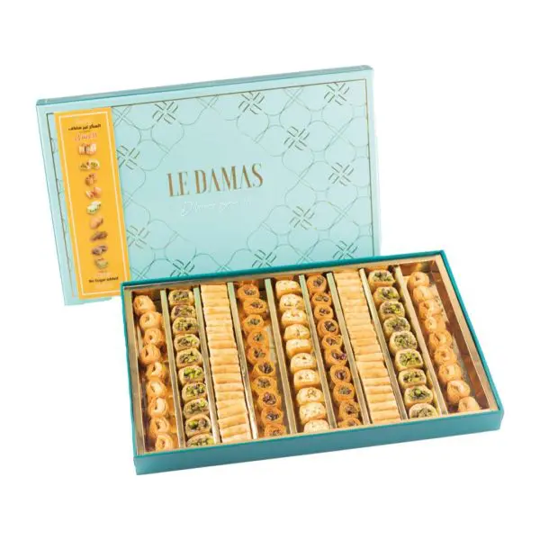 Honey Mix Sweets Box – 750g Premium Arabic Baklava Selection